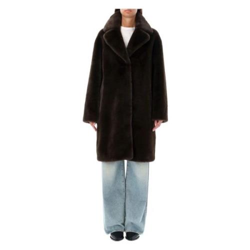 Ash Brown Eco Mink Jacket