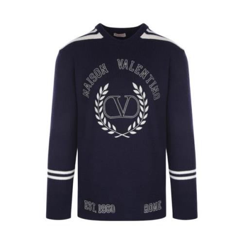 Marineblå Maison Valentino Sweater