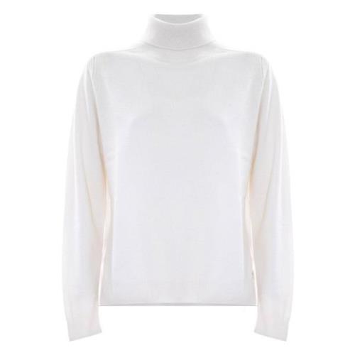 Uld Silke Polo Hals Jumper