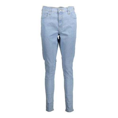 Skinny Denim Jeans Blå Kvinder