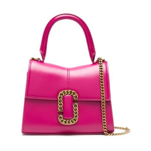 Pink Mini Top Handle Tote Bag