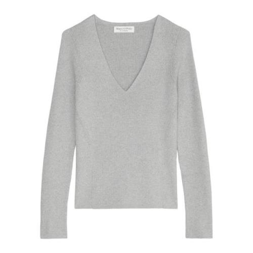 V-hals sweater slim