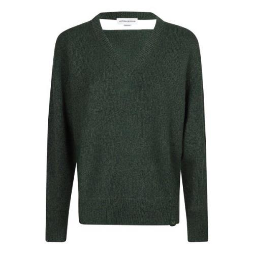 Stilfuld Konvertibel V-Hals Sweater