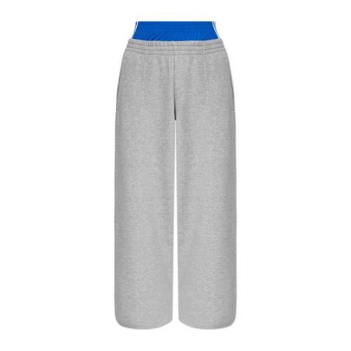 Bredbenede sweatpants