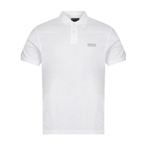 Herre Polo med Front Print Logo