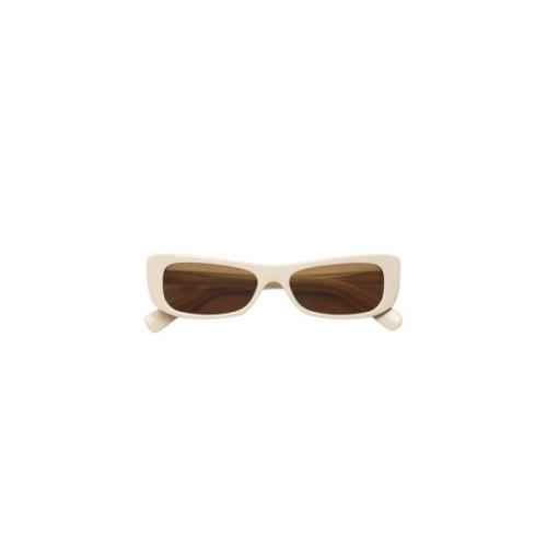 Beige Solbriller Les Lunettes Capri