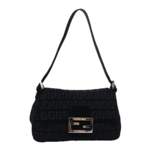 Pre-owned Canvas fendi-tasker