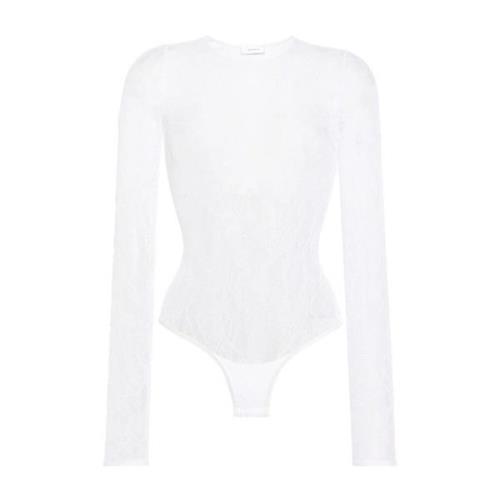 Hvid Blonde Bodysuit