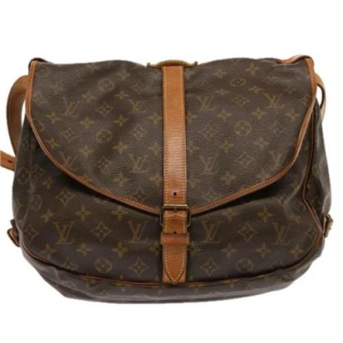 Pre-owned Canvas louis-vuitton-tasker