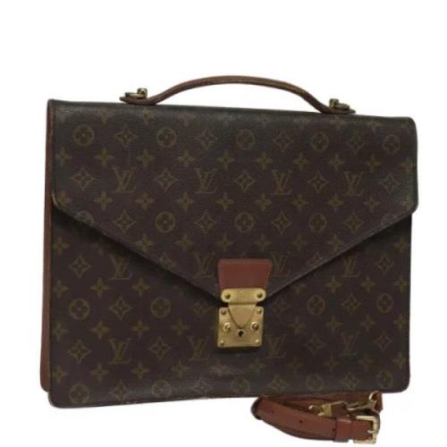 Pre-owned Canvas louis-vuitton-tasker