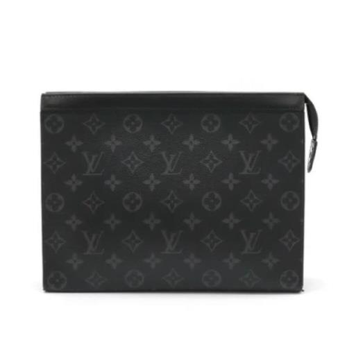 Pre-owned Canvas louis-vuitton-tasker