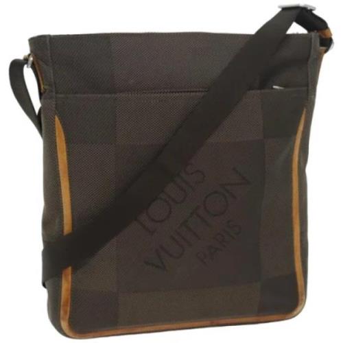 Pre-owned Canvas louis-vuitton-tasker