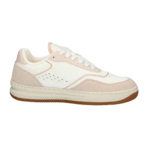 Rosa Sneakers med Sidelogo