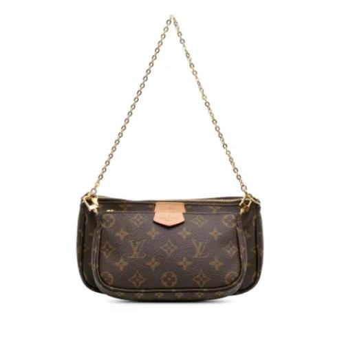 Pre-owned Canvas louis-vuitton-tasker