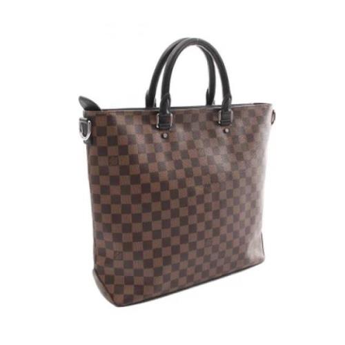 Pre-owned Coated canvas louis-vuitton-tasker