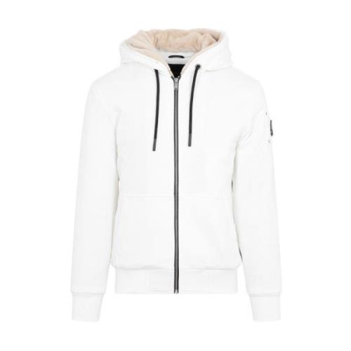 Neutral Hoodie med Snørehætte