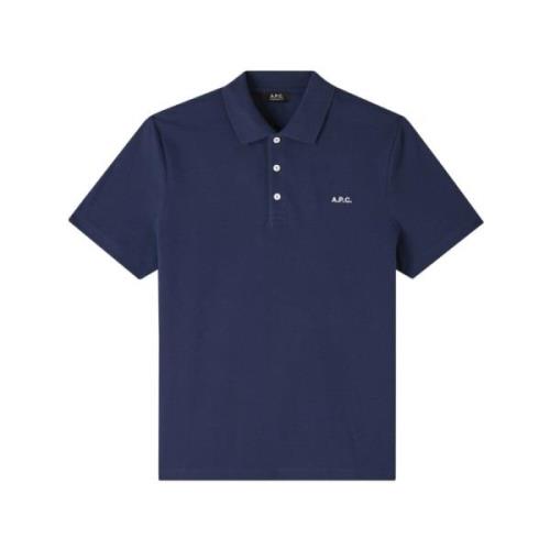 Standard GOTS Unisex Polo Shirt Sort Broderi