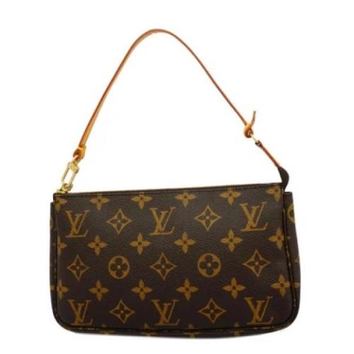 Pre-owned Canvas louis-vuitton-tasker