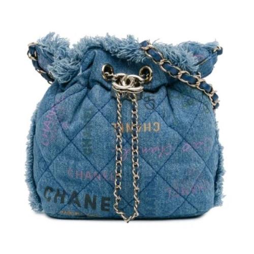 Pre-owned Denim chanel-tasker