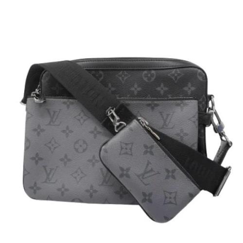 Pre-owned Canvas louis-vuitton-tasker