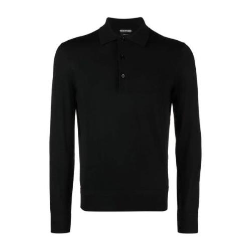 Merino Wool Polo Shirt med knapper