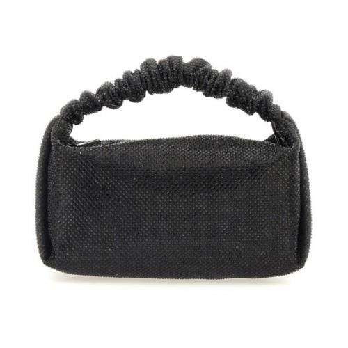 Krøllet Top Håndtag Mini Scrunchie Taske