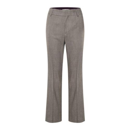 Bootcut Pant med Presset Fold