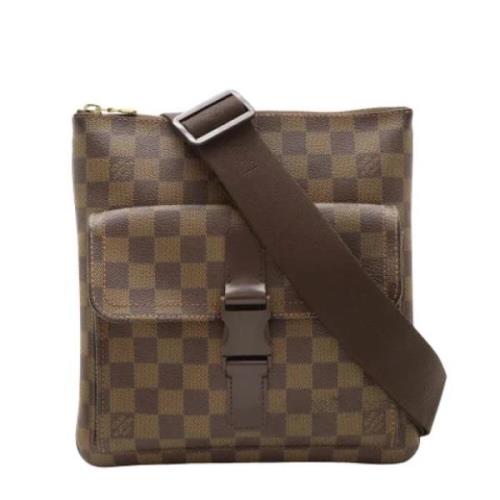 Pre-owned Canvas louis-vuitton-tasker