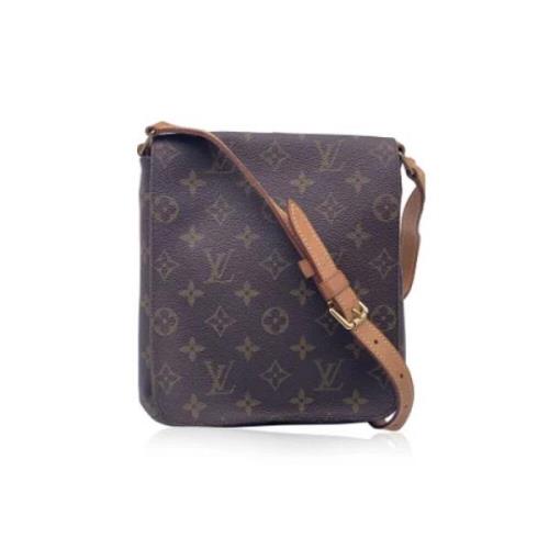 Pre-owned Canvas louis-vuitton-tasker