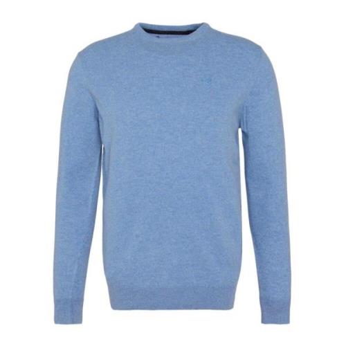 Essentiel Uld Rund Hals Sweater Himmelblå