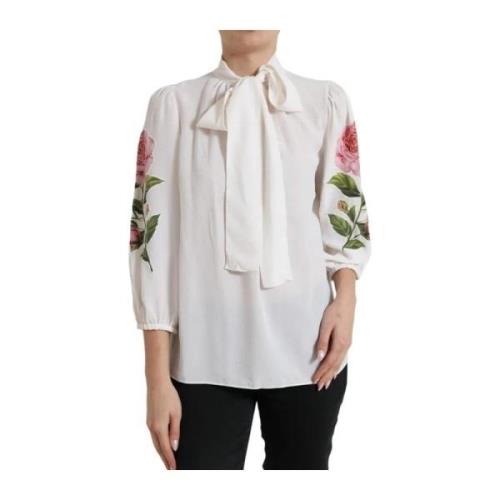 Silkeblomst Krave Top Bluse