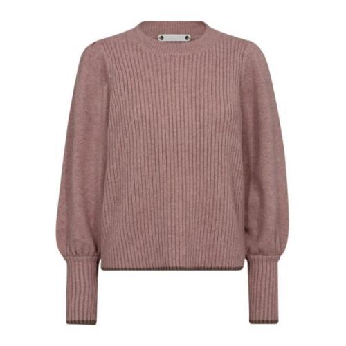 Puff Strik Sweater Nude Rose