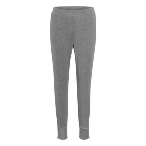 Mørkegrå Melange Sweat Pant