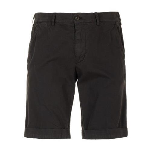 Sort Chino Bermuda Shorts til Mænd