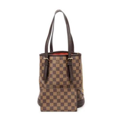 Pre-owned Canvas louis-vuitton-tasker