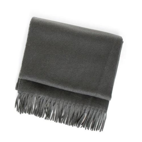 Maxi Cashmere Wool Fringed Scarf