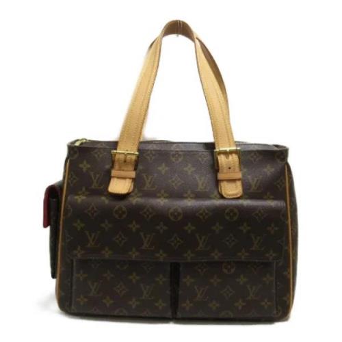 Pre-owned Canvas louis-vuitton-tasker