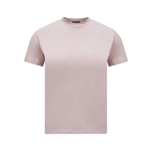 Plisseret T-shirt i mink