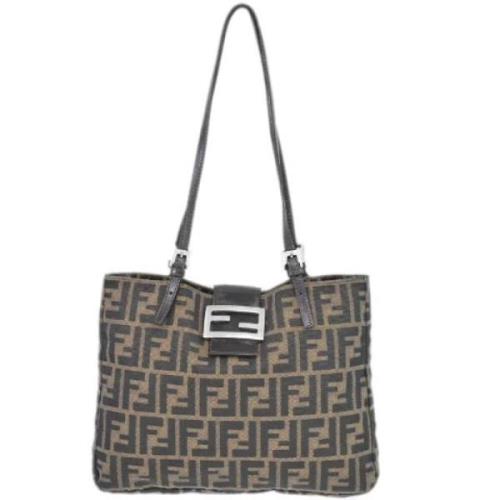 Pre-owned Canvas fendi-tasker