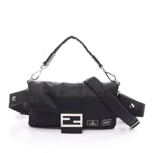 Pre-owned nylon fendi-tasker