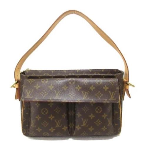 Pre-owned Canvas louis-vuitton-tasker