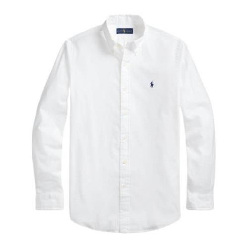 Hvid Button-Down Skjorte