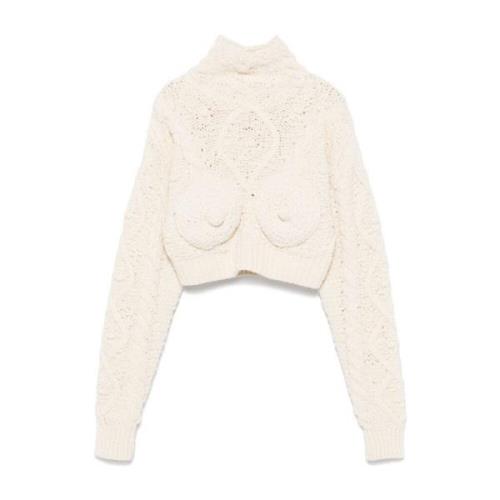 Chunky Strik Turtleneck Sweater