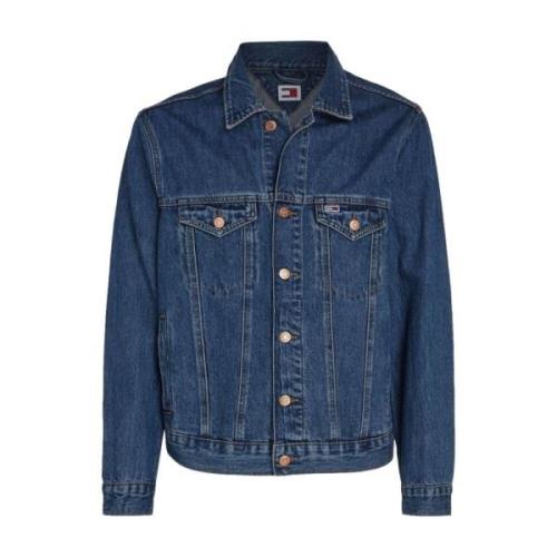 Klassisk Denim Jakke, Regular Fit