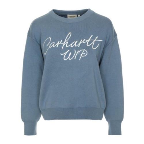 Signature Sweatshirt med Broderet Logo