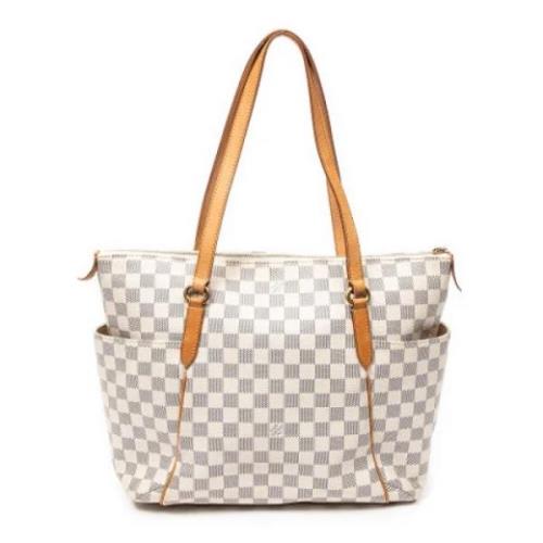 Pre-owned Coated canvas louis-vuitton-tasker