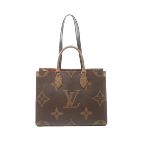 Pre-owned Coated canvas louis-vuitton-tasker