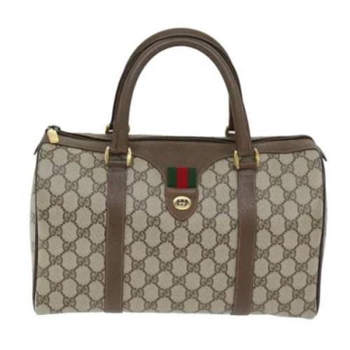 Pre-owned Canvas gucci-tasker