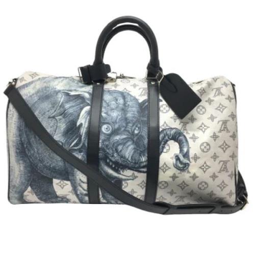 Pre-owned Canvas louis-vuitton-tasker