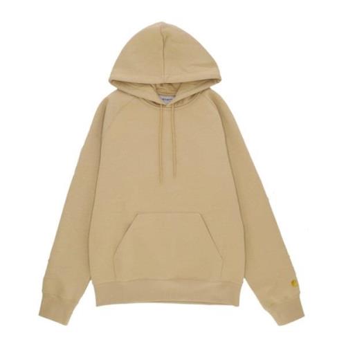 Chase Sweat Hooded i Sable/Guld